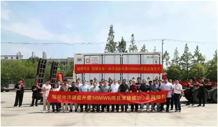 林洋儲能蒙古國儲能項目成功啟運(yùn)