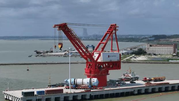 重量級“蒸汽管家”入駐，廉江核電1號機組關鍵設備運抵現場
